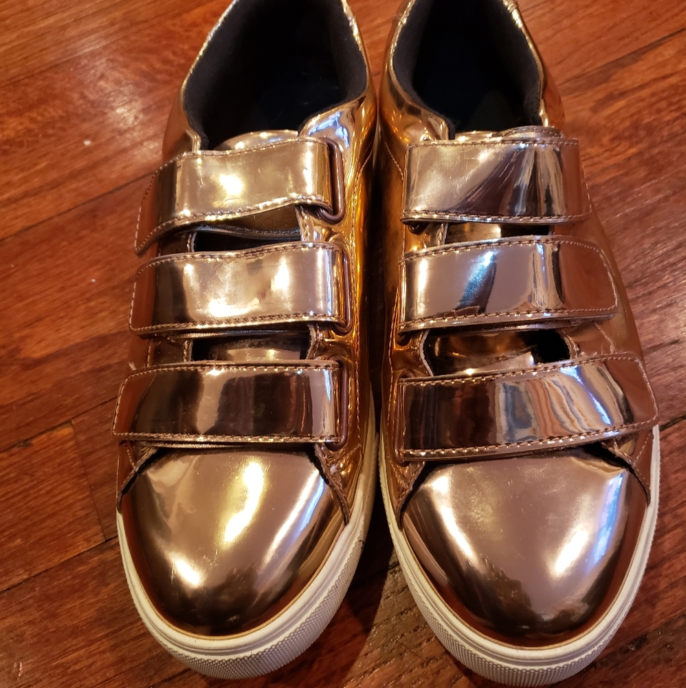 Aldo Rose Gold Sneakers
